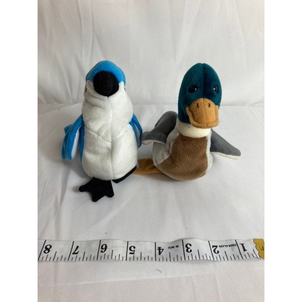 Ty Beanie Babies Jake the Mallard Duck‎ Rocket Blue Jay